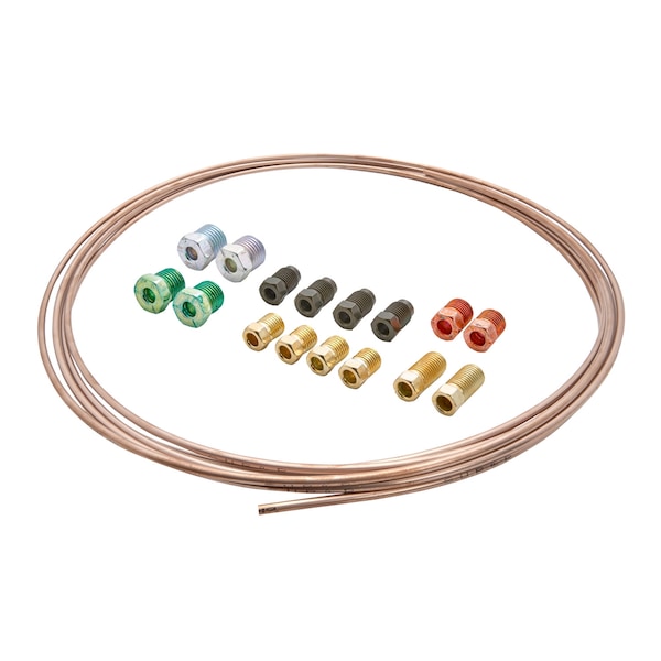 S.U.R. & R. Auto Parts 3/16" Max Flex Quik Fix Brake Bundle BCC325B - main